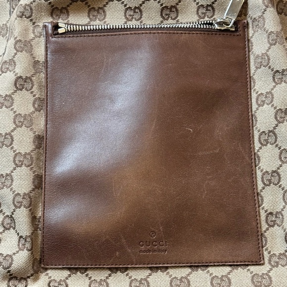 Gucci GG Ophidia Canvas Messenger Shoulder Bag Handbag Lol Monogram Purse Italy - Picture 7 of 13